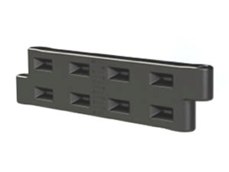 12" Plastic Playground Border With Built In Surfacing Guide And Galvanized Spike