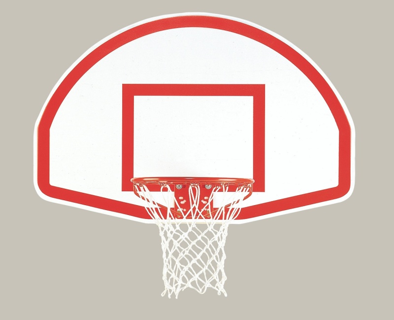 Life Guard Aluminum Backboard with Shooter's Square