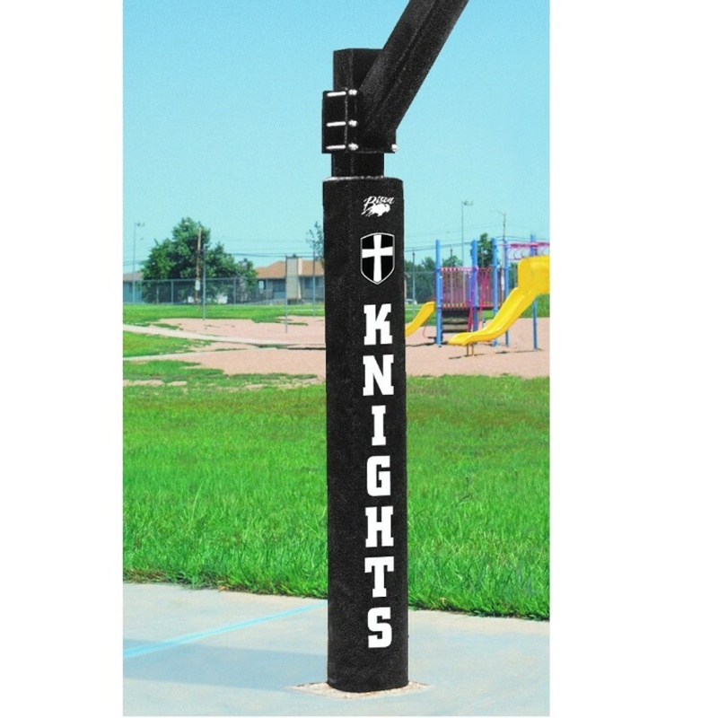 6" Square Outdoor Basketball Pole Padding
