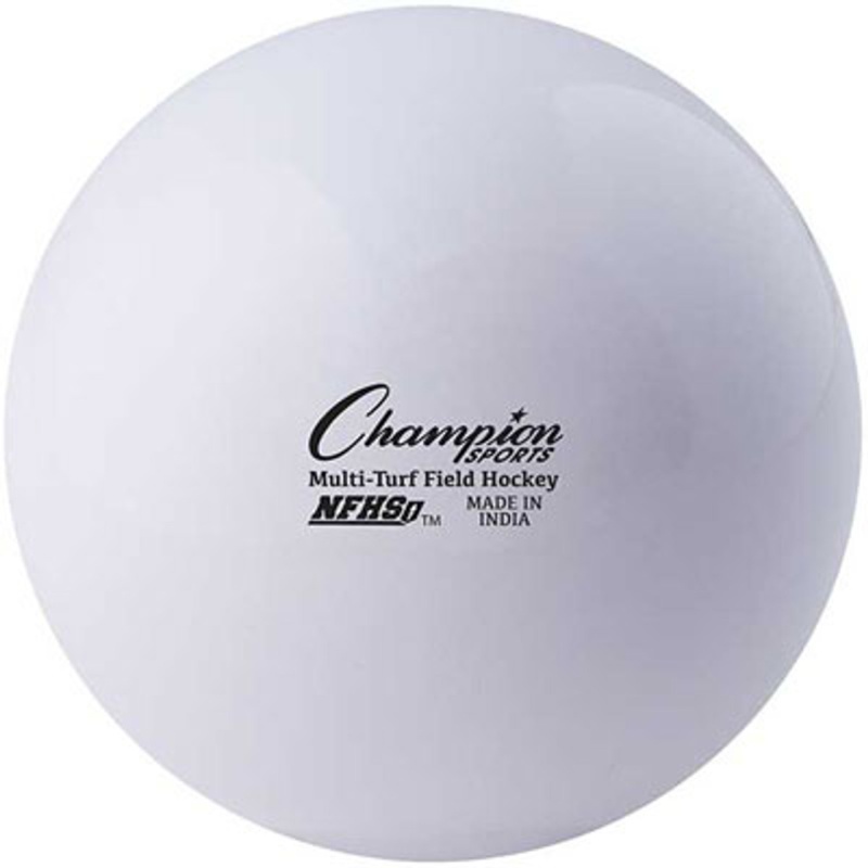Field Hockey Balls - White - 12 Pack