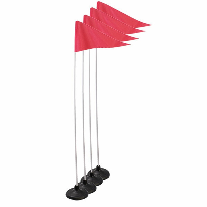 Premium Soccer Corner Flags - Set of 4