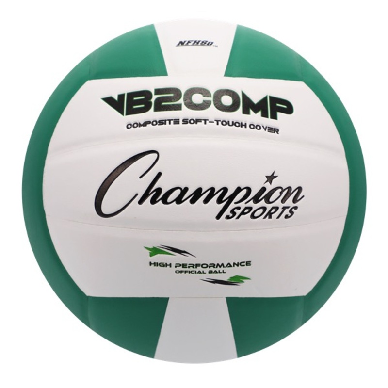 Competition Volleyball Green - White