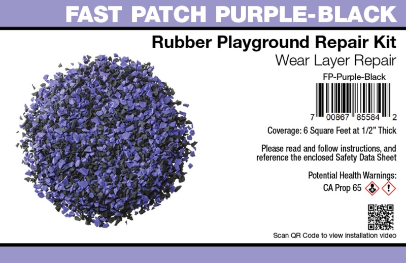 Fast Patch Purple Black Surfacing Repair Kit