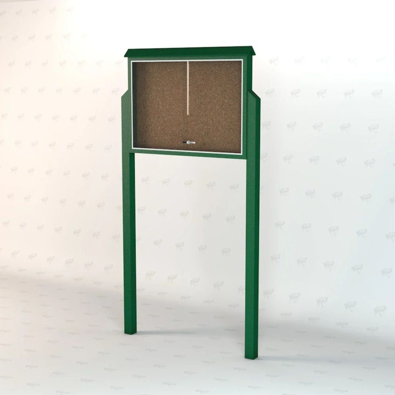 Large Two-Sided Outdoor Message Board