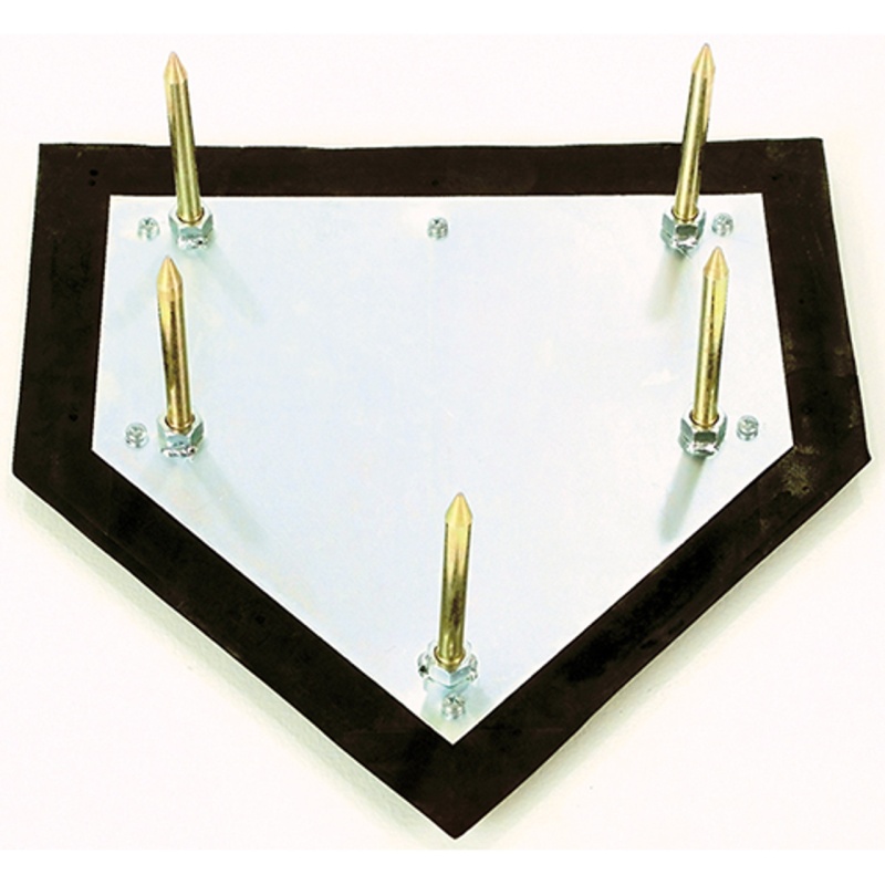 Major League Home Plate - 5 Spike Anchoring