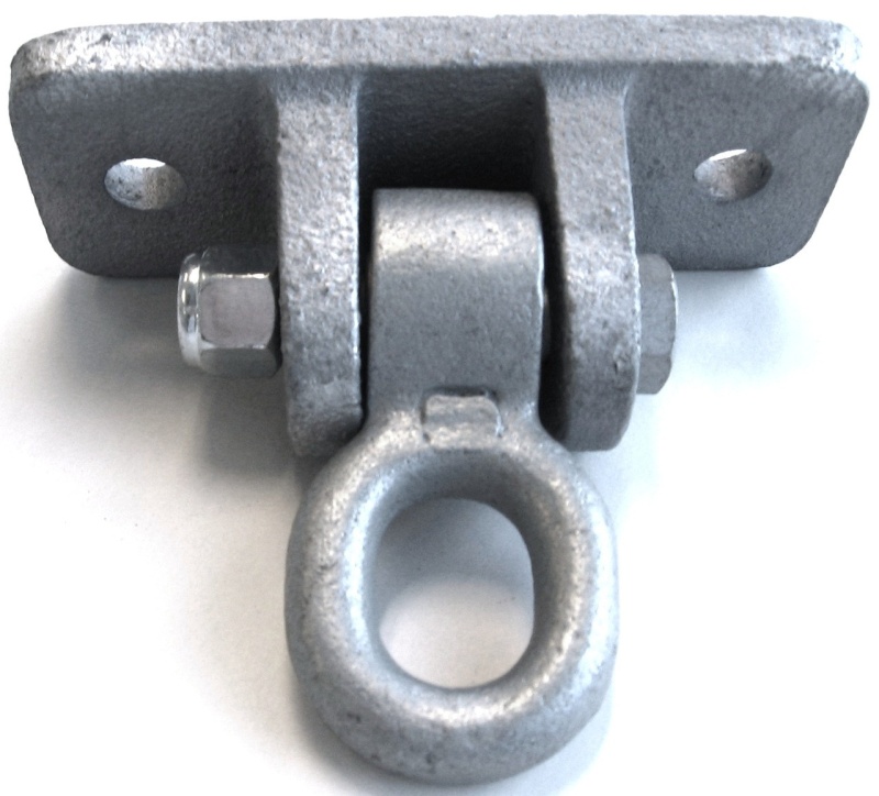 Wood Beam Ductile Iron Swing Hanger 2 Hole Plate