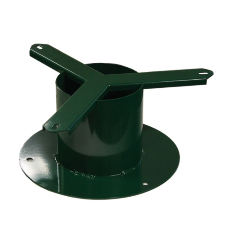 Metal Receptacle 6" Pedestal for Round Receptacle