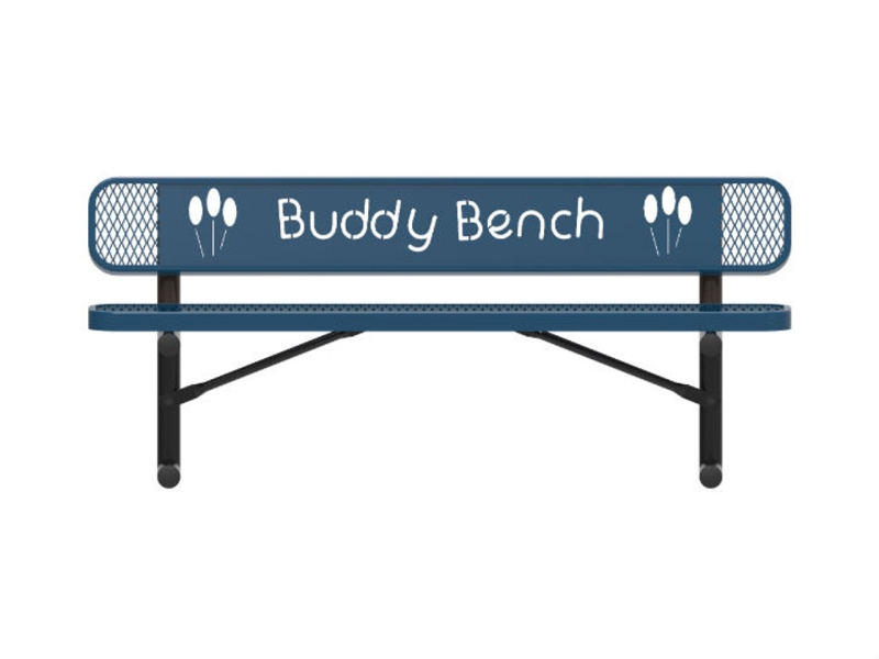 6' Buddy Bench with Back