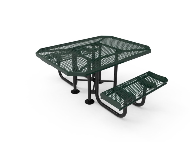 46" Octagon ADA 2 Seat Picnic Table