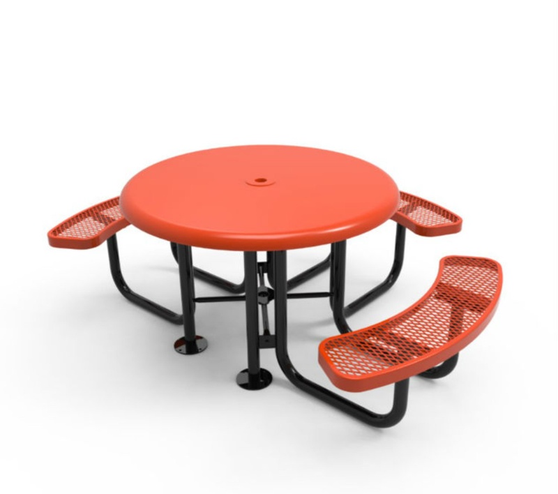 46" Round ADA 3 Seat Picnic Table