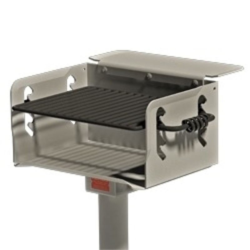 300 Sq Stainless Steel Multi Level Park Grill