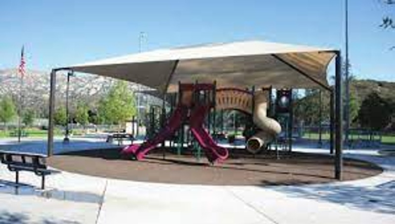 30X30X8 Square Four Post Hip Shade