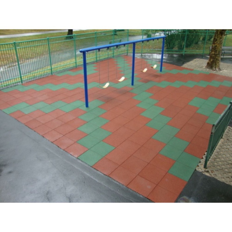 22" x 44" Soft-Land Rubber Tile