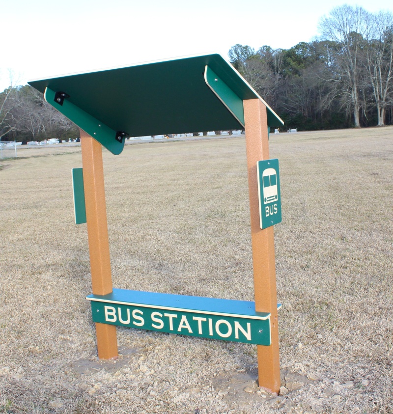 Bus Station Bench - Permanent