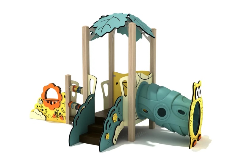 Banana Shrub Canopy Mini Play Structure