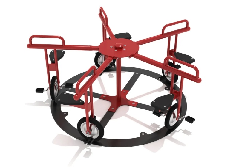 5-Seat Merry-Go-Cycle - The Ultimate Pedal-Powered Play Experience