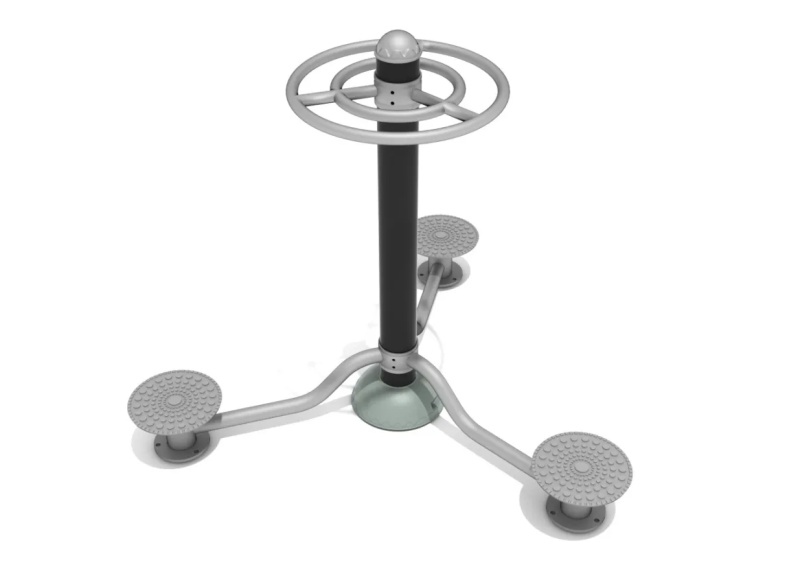 Triple Station Torso Twist - The Perfect Companion for Core Strengthening and Social Workouts