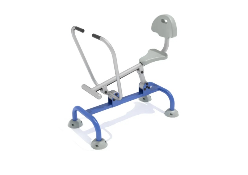 Single Station Rower With Back - Fitness Equipment for All Levels