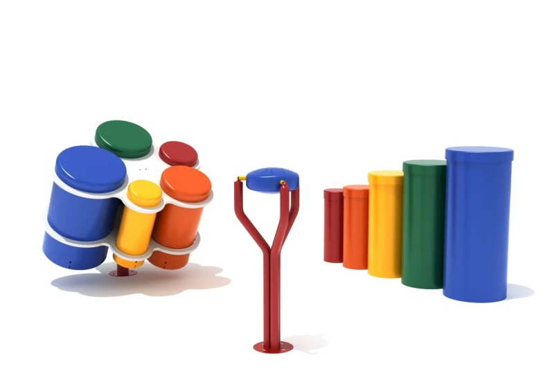 Tunes & Tones Trio - Enchanting Musical Playground Set