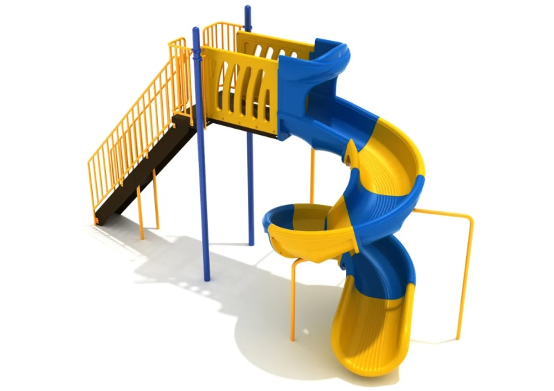 8 Foot Sectional Spiral Slide