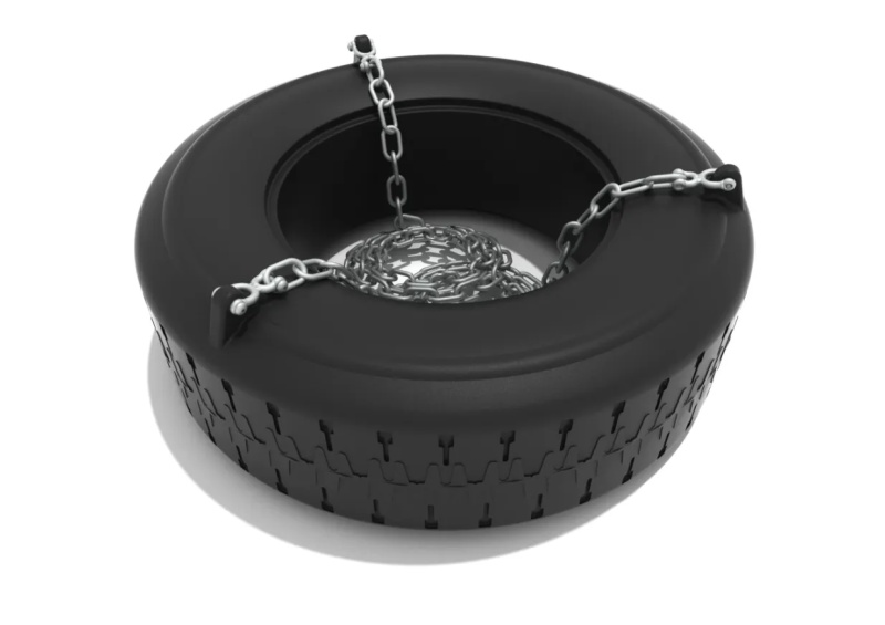 1 Seat Elite Tire Swing Package with Seat, Chain, Clevis Connectors, Tool